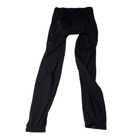 Trigema Mens Cycling Tights W/ Padded Seat Black Size L Polyester/Elastane Blend - Picture 2 of 6